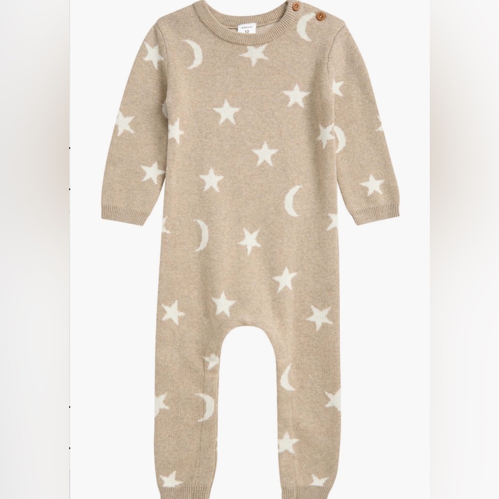 Nordstrom | Cotton Sweater Romper sz 3M